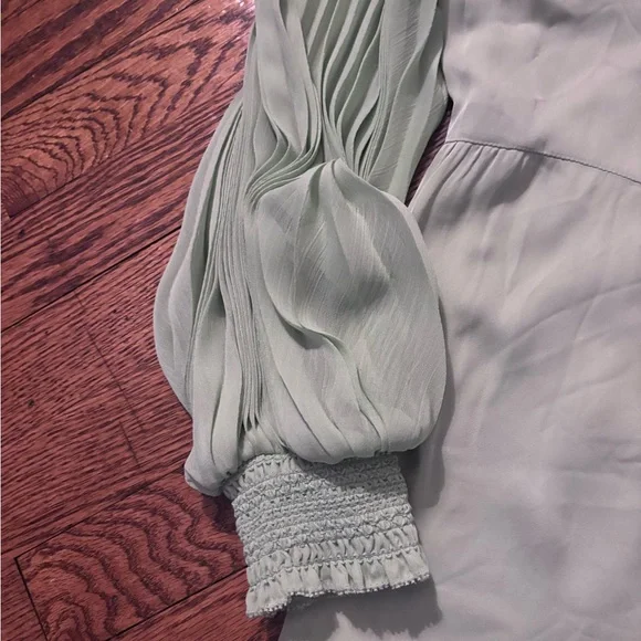 ALICE + OLIVIA Antoinette Pleated
Long Sleeve Dress Size Large - Picture 12 of 13